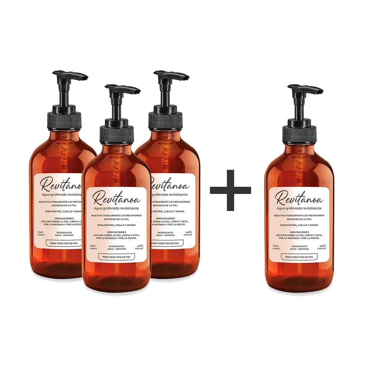 SISO REVITANOA - 120 ML 3+1