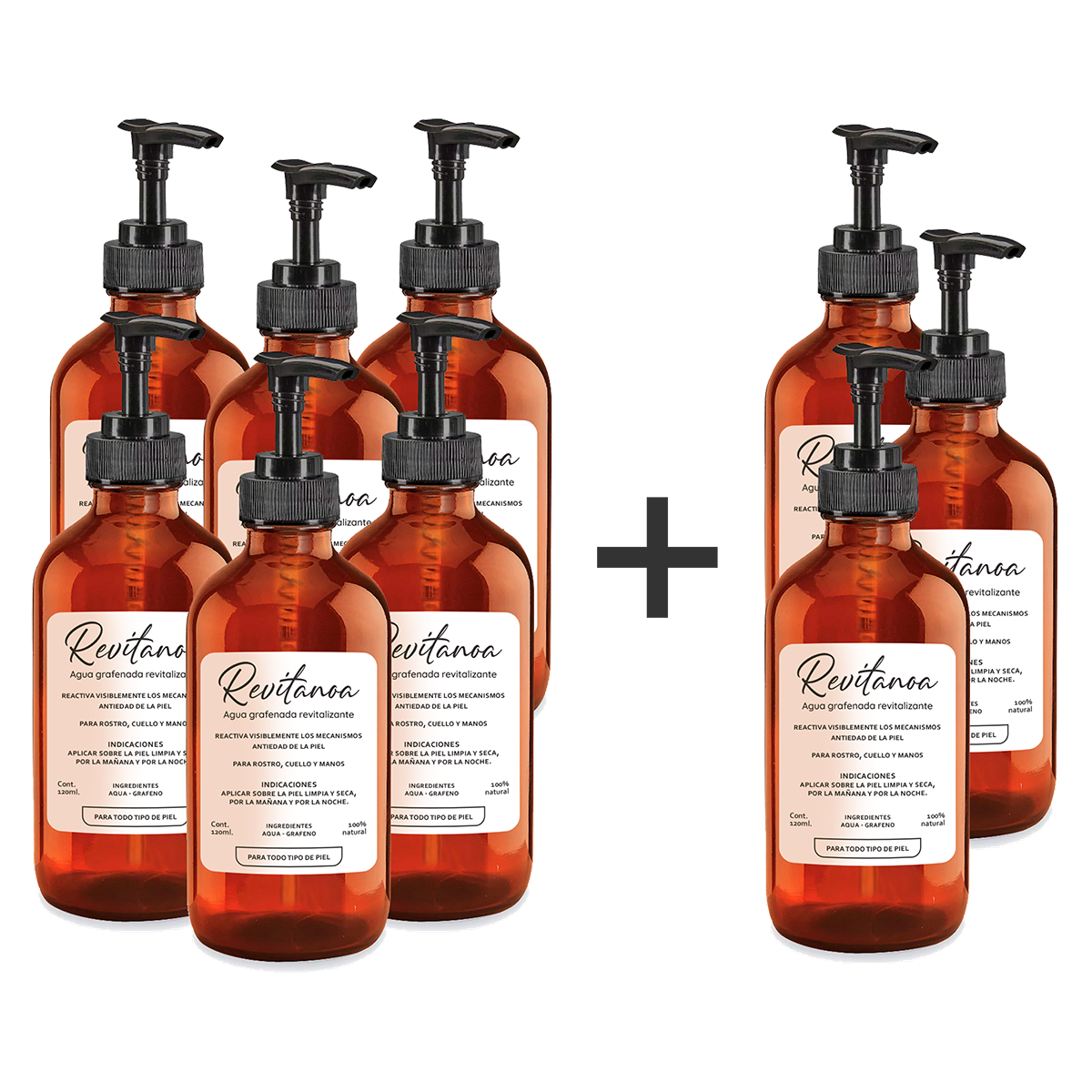 SISO REVITANOA - 120 ML 6+3