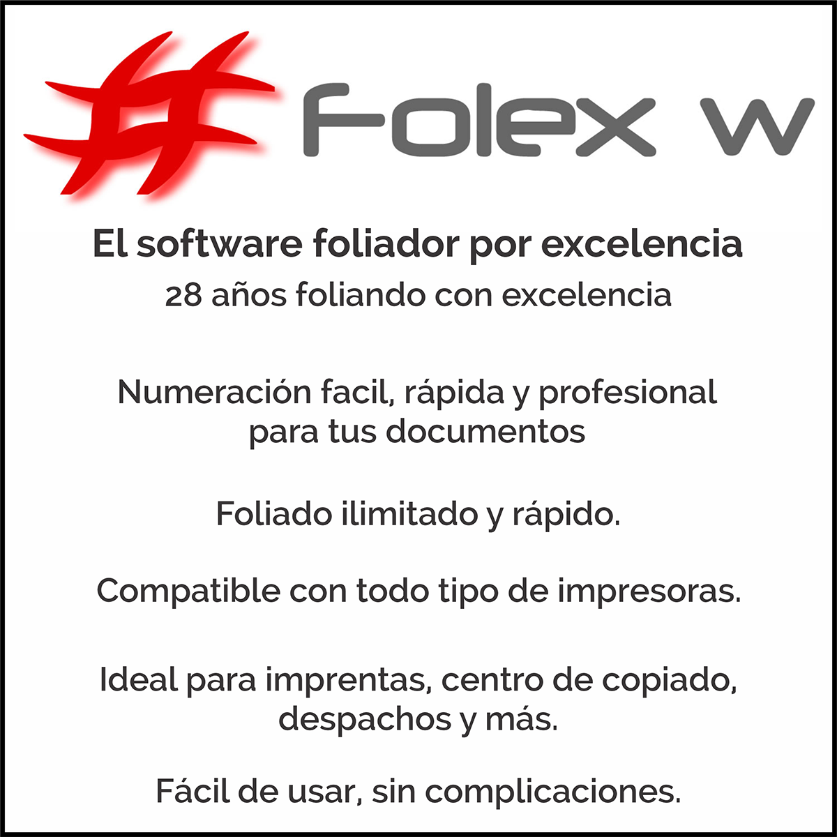 Folex - foliador numerador